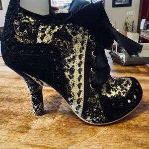 Funky fun Irregular Choice shoe boot.